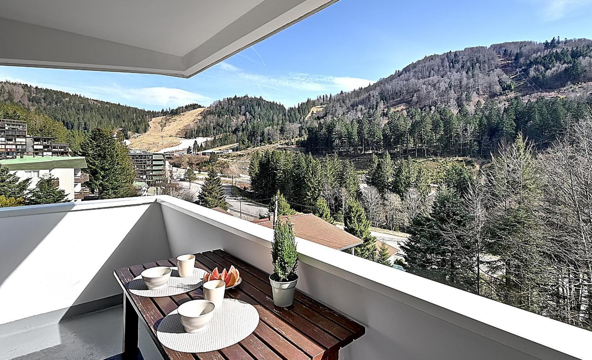 Le Cocoon - Appt Vue Montagne Apartman La Bresse Kültér fotó